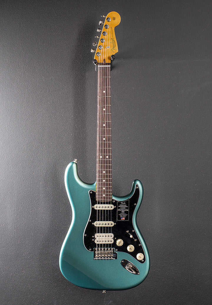 American Professional Classic Stratocaster HSS - Faded Sherwood Green Metallic