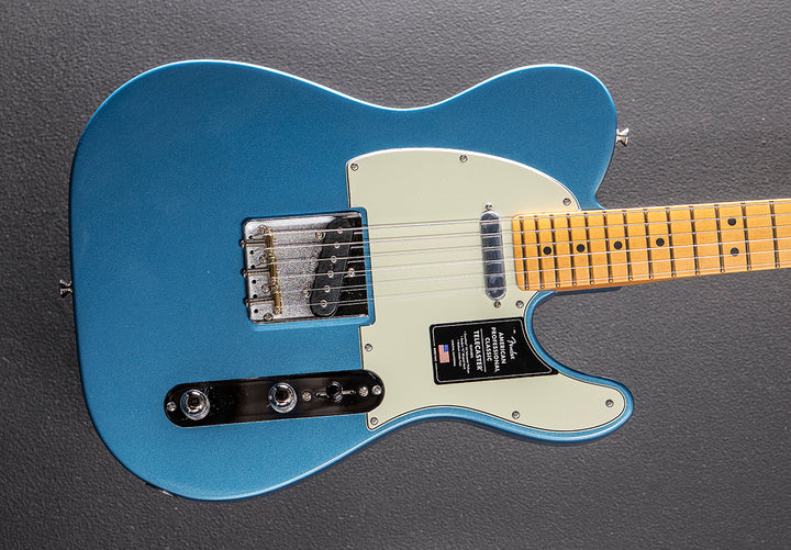 American Professional Classic Telecaster - Faded Lake Placid Blue w/Maple