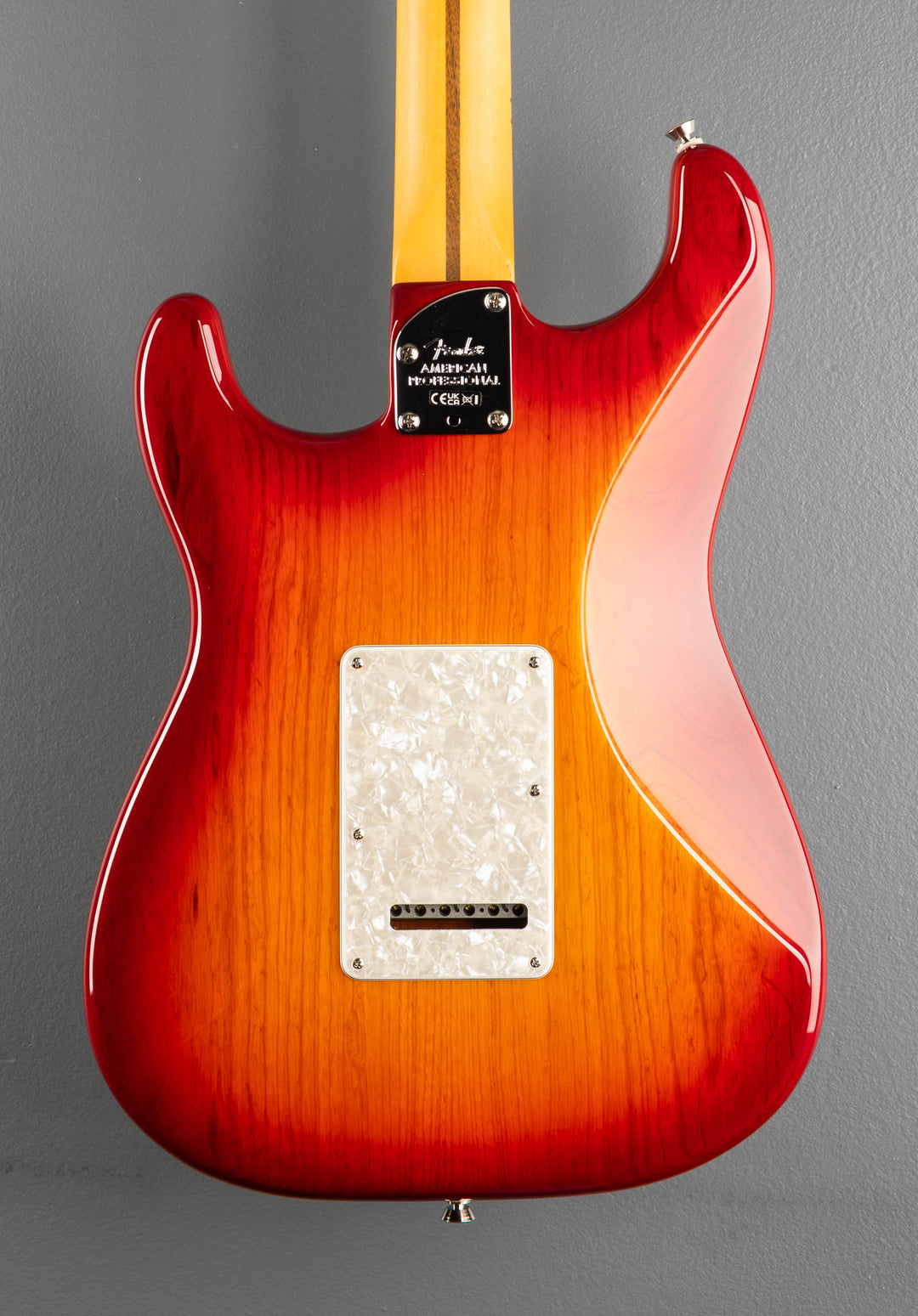 American Professional Stratocaster - Aged Cherry Burst w/Maple