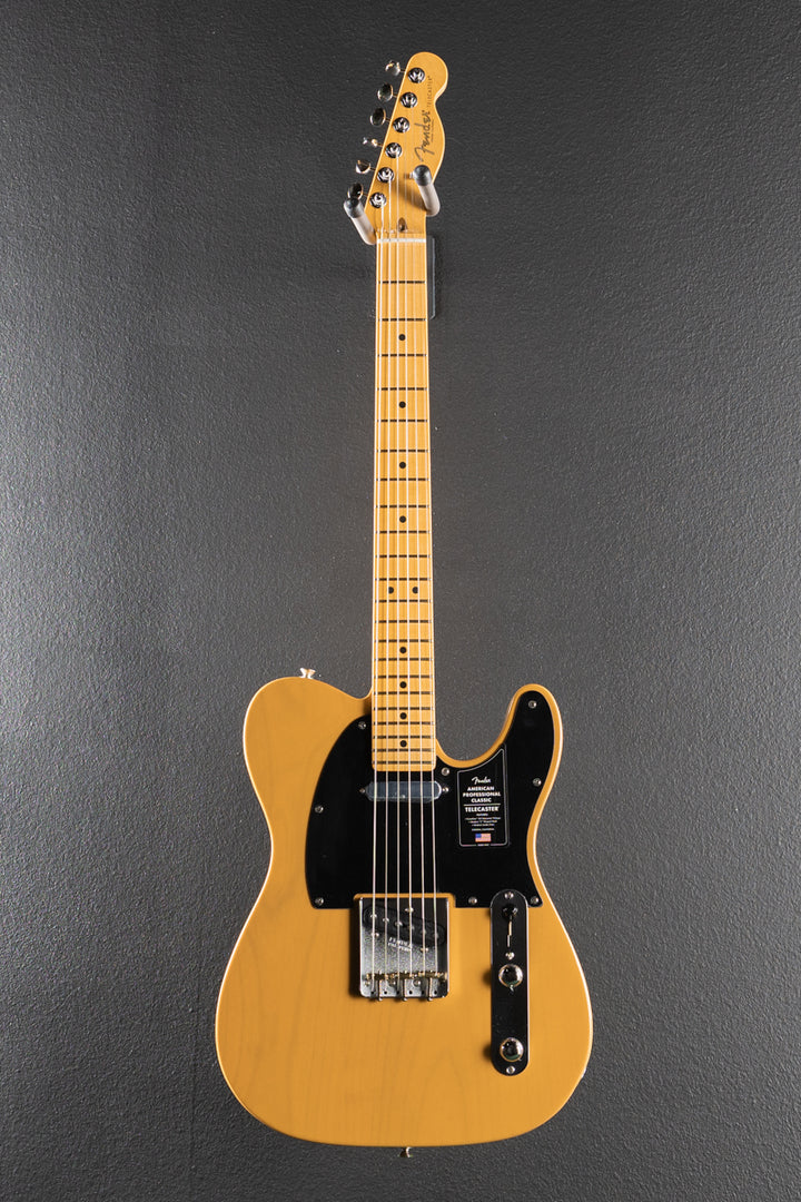 American Professional Classic Telecaster - Butterscotch Blonde w/Maple