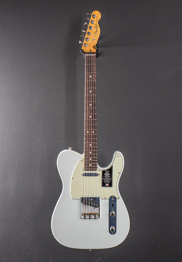 Limited Edition American Professional Classic Telecaster with the Fender Silent System - Sonic Blue w/Rosewood
