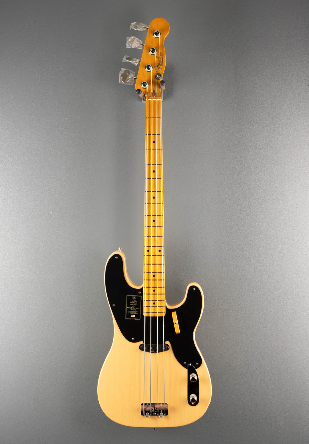 75th Anniversary American Vintage II 1951 Precision Bass - Butterscotch Blonde