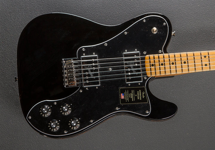 American Vintage II 1975 Telecaster Deluxe - Black