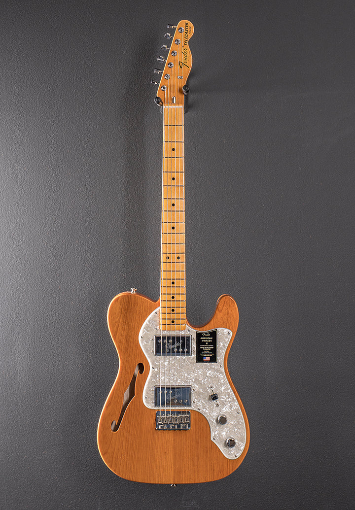 American Vintage II 1972 Telecaster Thinline - Aged Natural