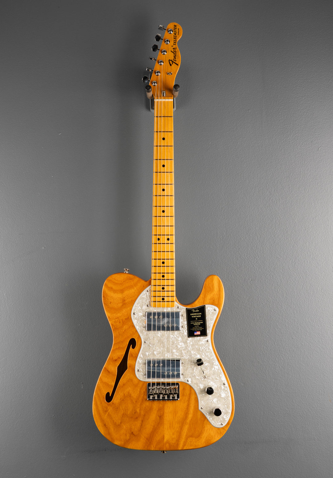 American Vintage II 1972 Telecaster Thinline - Aged Natural