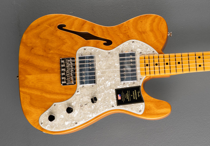 American Vintage II 1972 Telecaster Thinline - Aged Natural