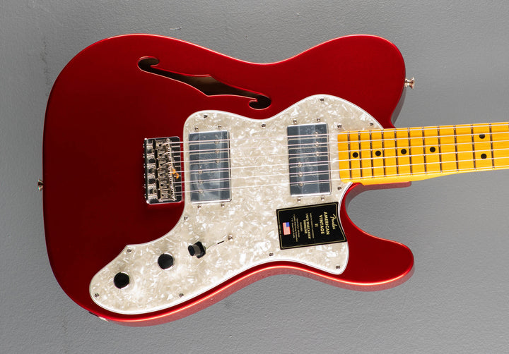 American Vintage II 1972 Telecaster Thinline - Candy Apple Red