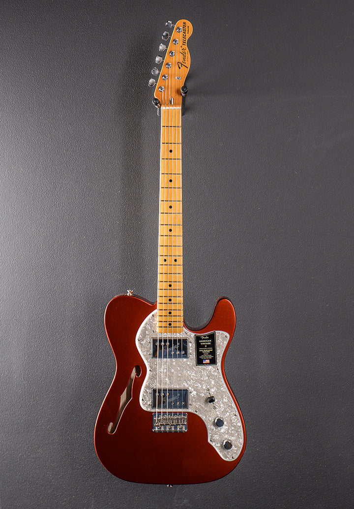 American Vintage II 1972 Telecaster Thinline - Candy Apple Red
