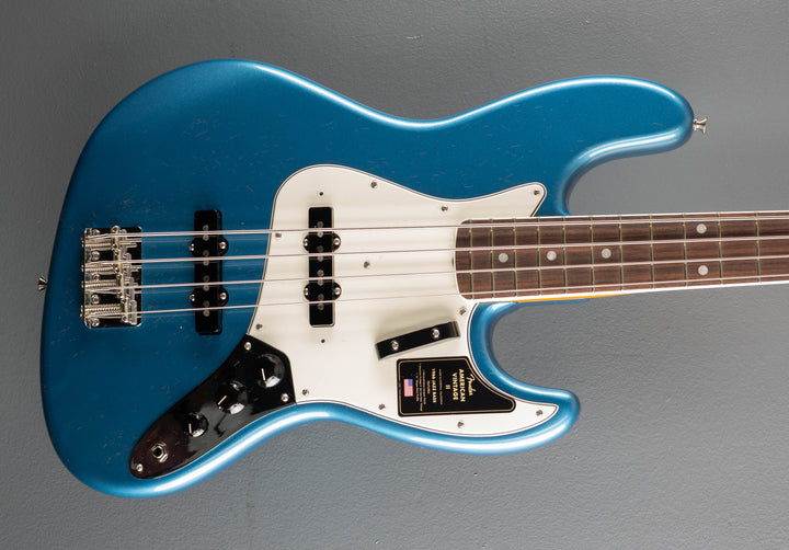 American Vintage II 1966 Jazz Bass - Lake Placid Blue