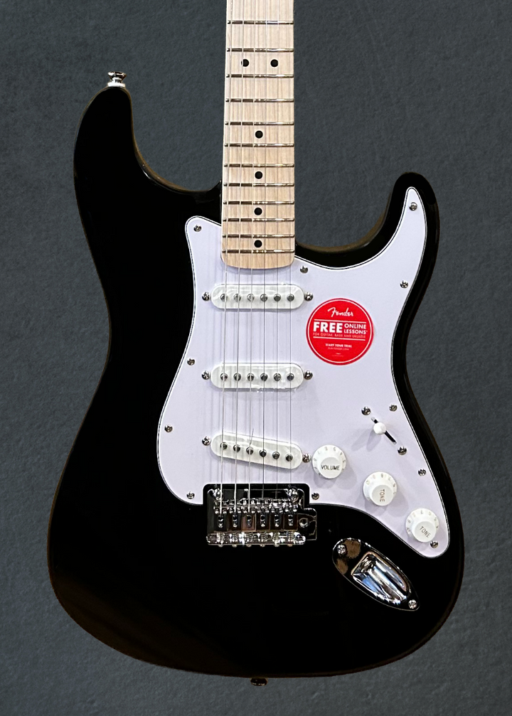 Affinity Series Stratocaster - Black w/Maple