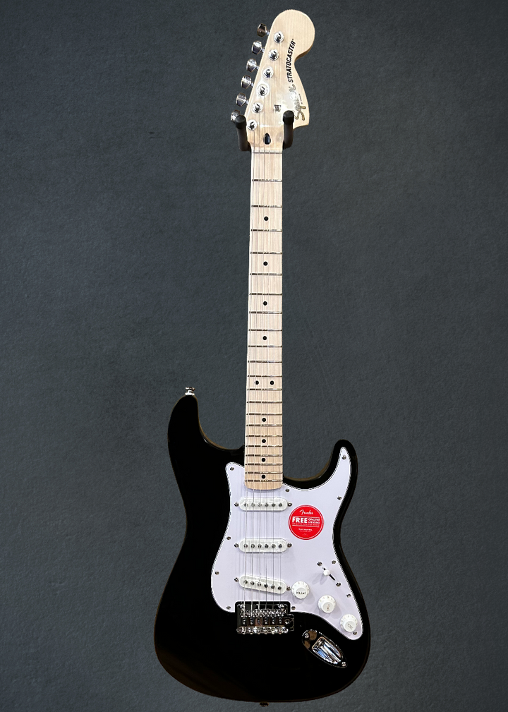 Affinity Series Stratocaster - Black w/Maple