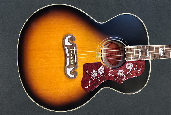 "Inspired by Gibson" J-200 - Aged Gloss Vintage Sunburst