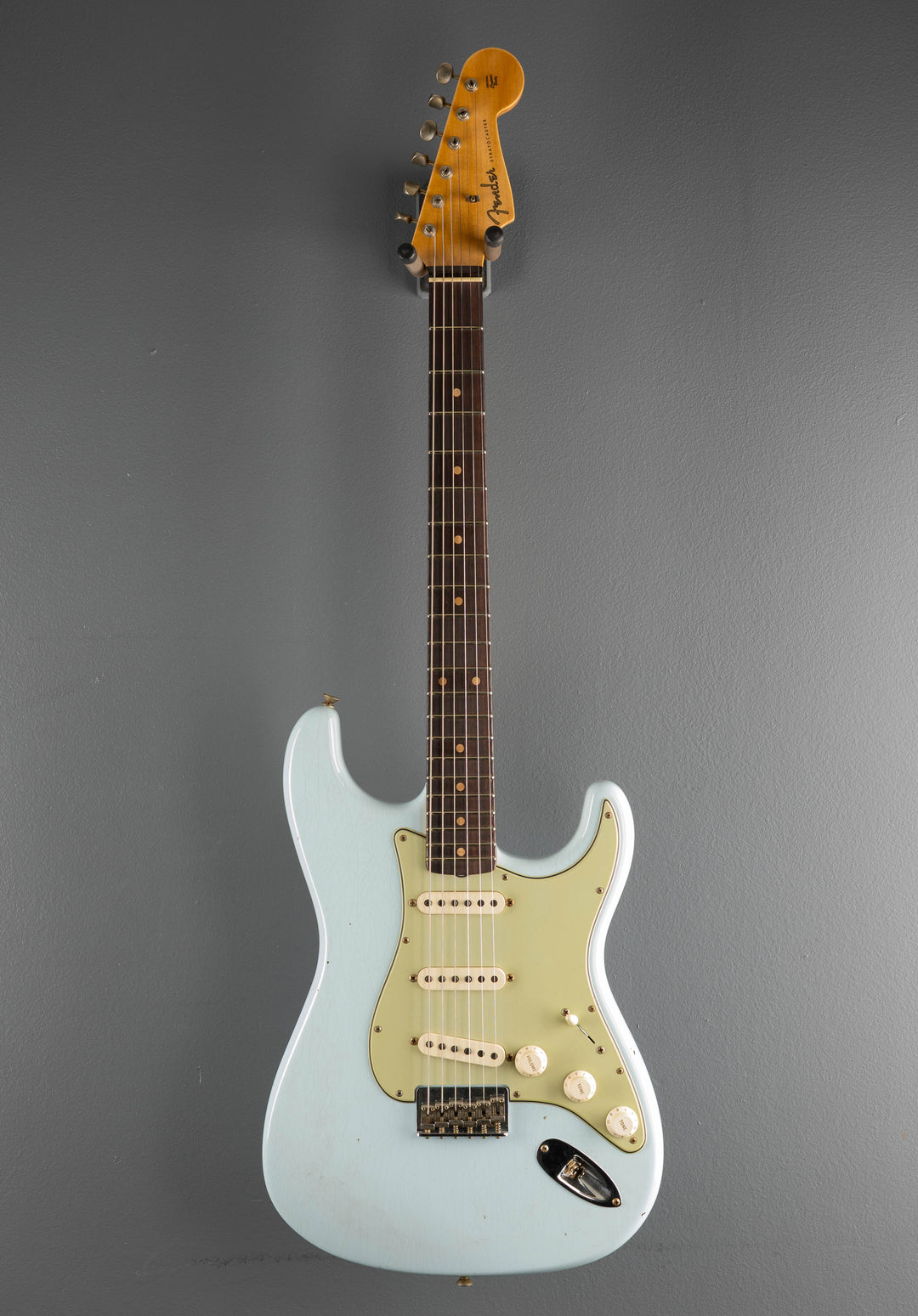 1960 Journeyman Relic Hardtail Stratocaster - Sonic Blue