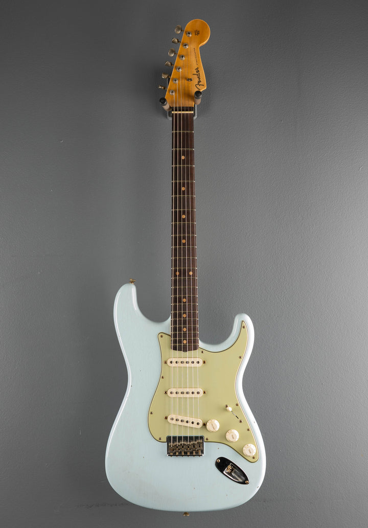 1960 Journeyman Relic Hardtail Stratocaster - Sonic Blue