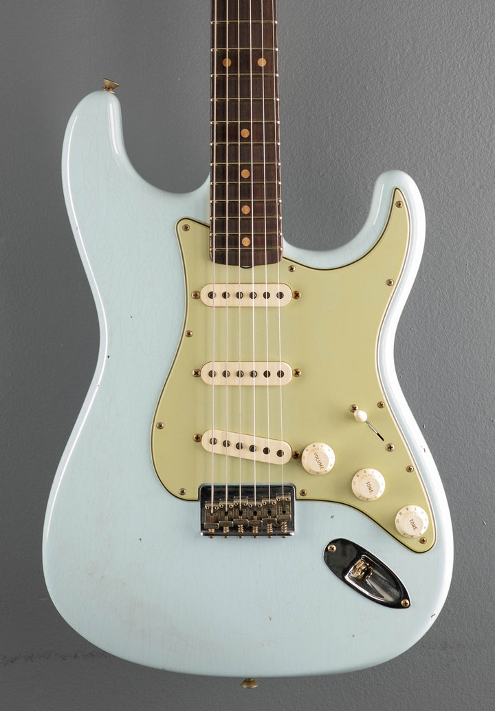 1960 Journeyman Relic Hardtail Stratocaster - Sonic Blue