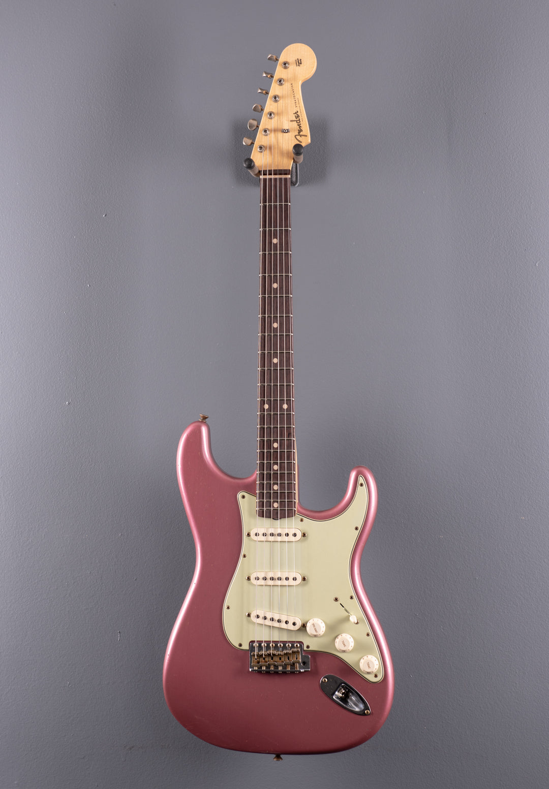 1960 Journeyman Relic Stratocaster - Burgundy Mist Metallic